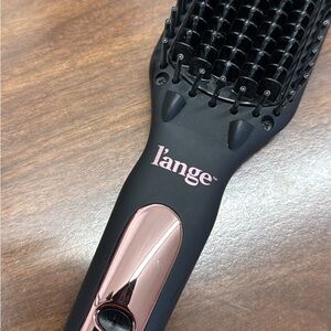 L'ange Black and Rose Gold Hair Brush